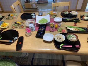 朝食準備万端！