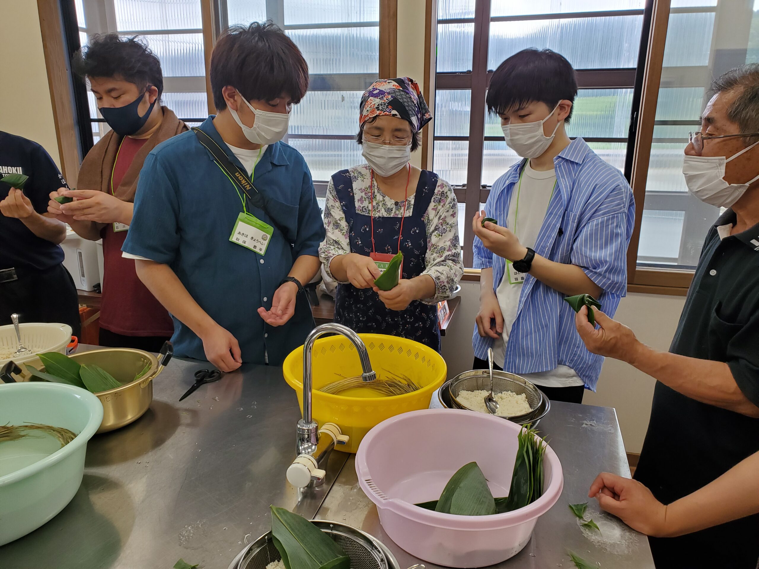 「もがみで農泊体験」の受入れをしました