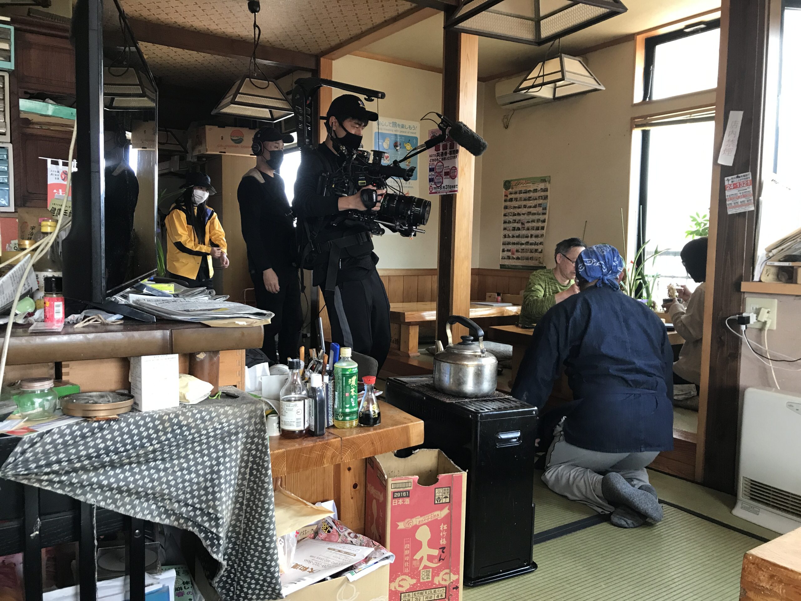 取材を受けました