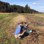 尾花沢ほその村で収穫体験 & 銀山温泉散策