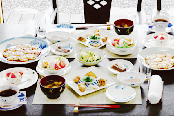 手作りの郷土料理