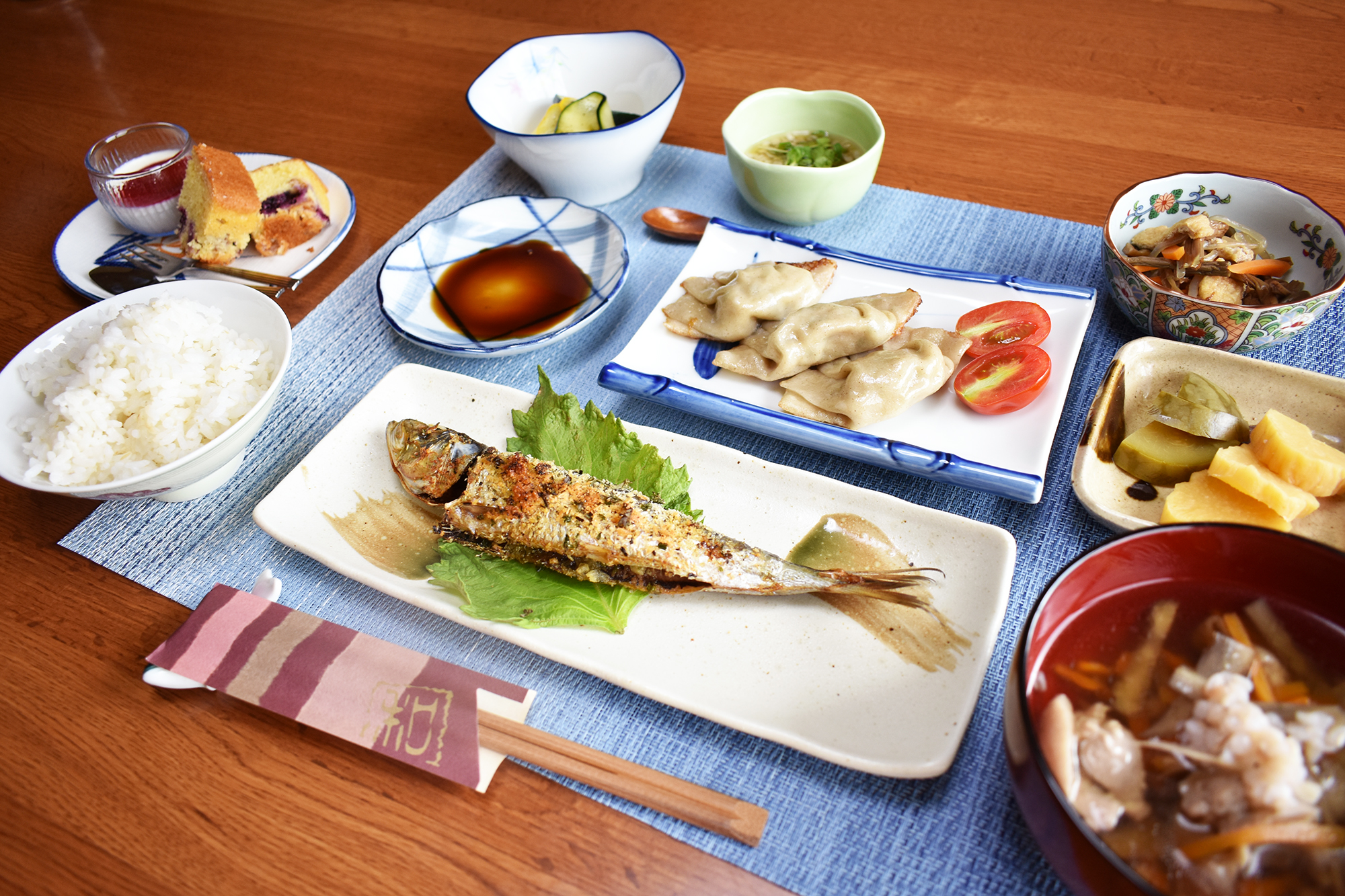 夕食