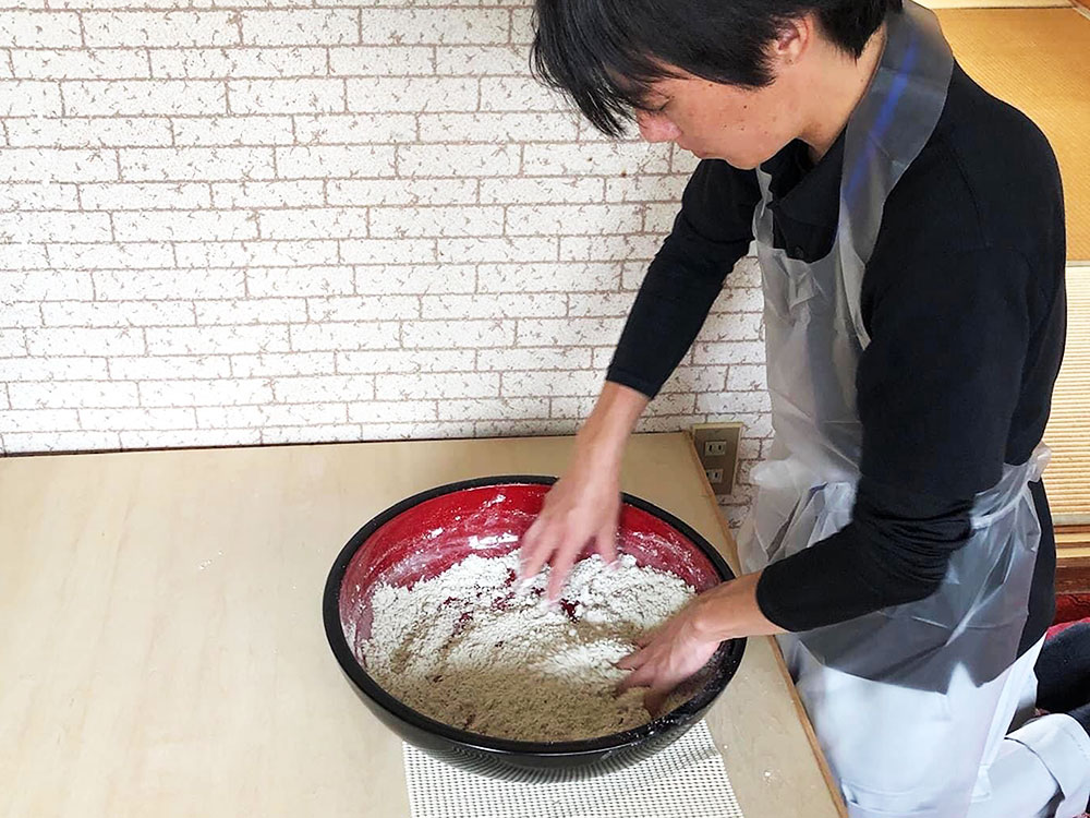 そば打ち体験