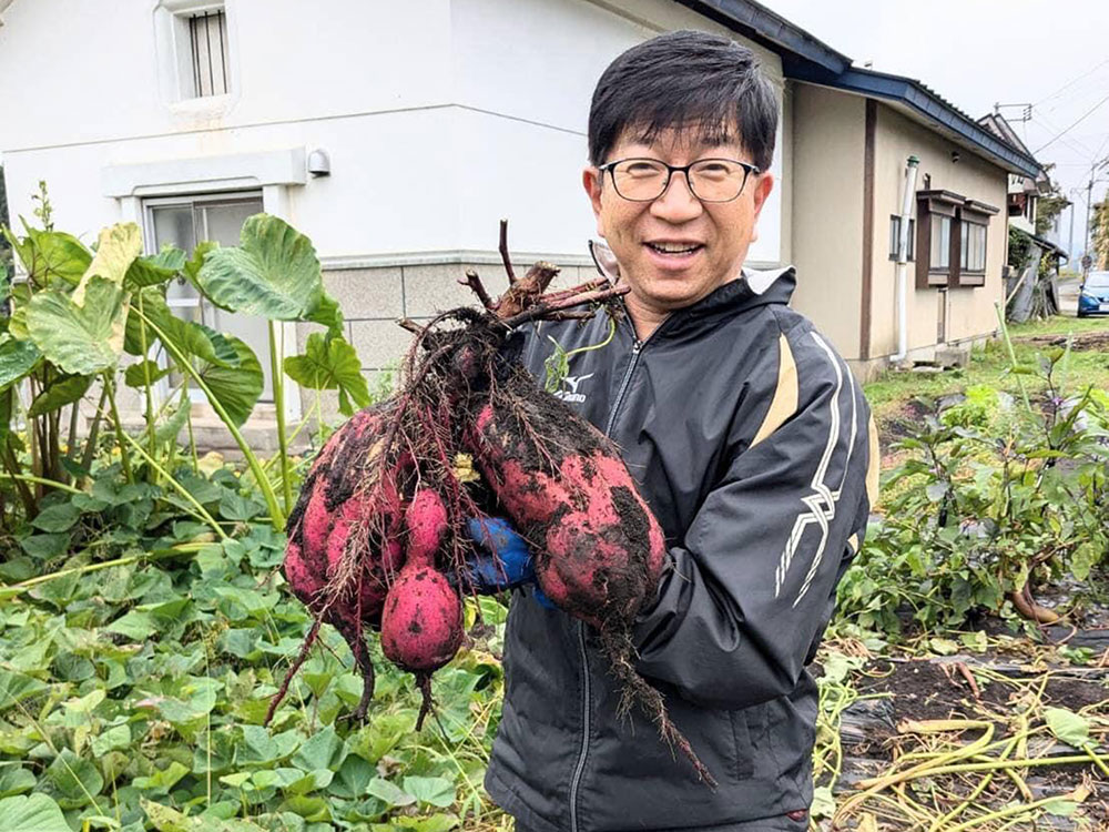 農作物、山菜の収穫